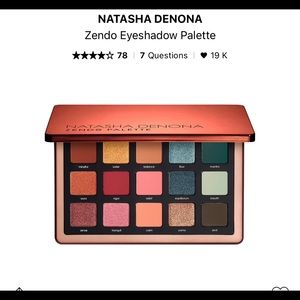 Natasha Denona Zendo palette!